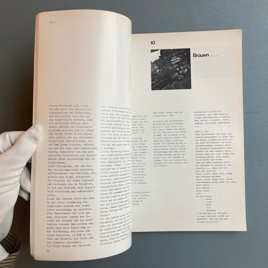Sammlung Cremer - Kunst der sechziger Jahre - Heidelberger Kunstverein 1971