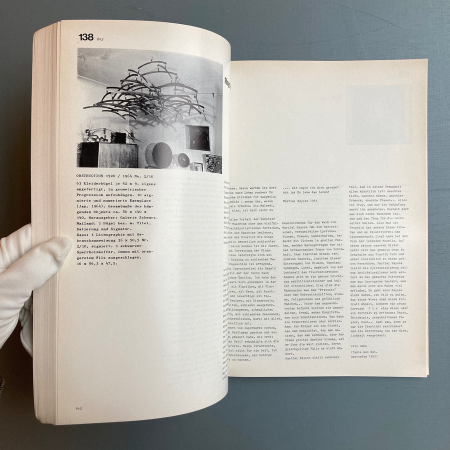 Sammlung Cremer - Kunst der sechziger Jahre - Heidelberger Kunstverein 1971