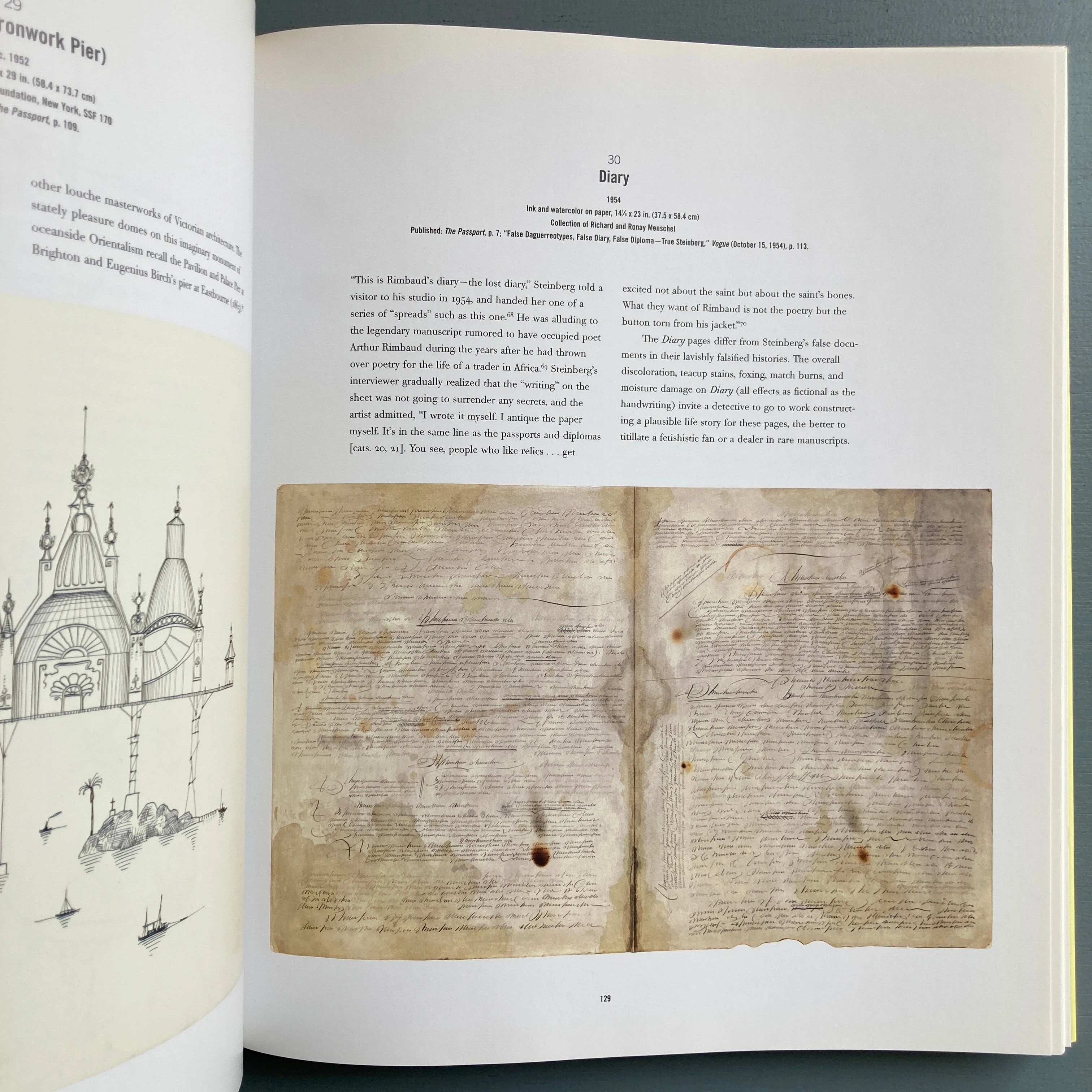 Saul Steinberg - Illuminations - Yale 2006 - Saint-Martin Bookshop