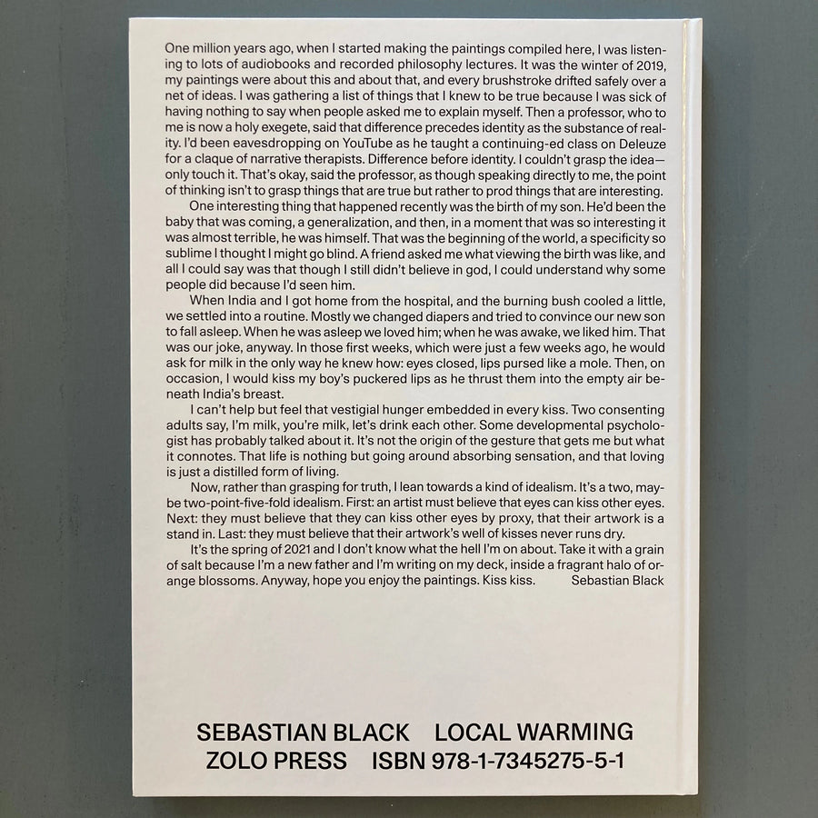 Sebastian Black - Local Warming - Zolo Press 2021 Saint-Martin Bookshop