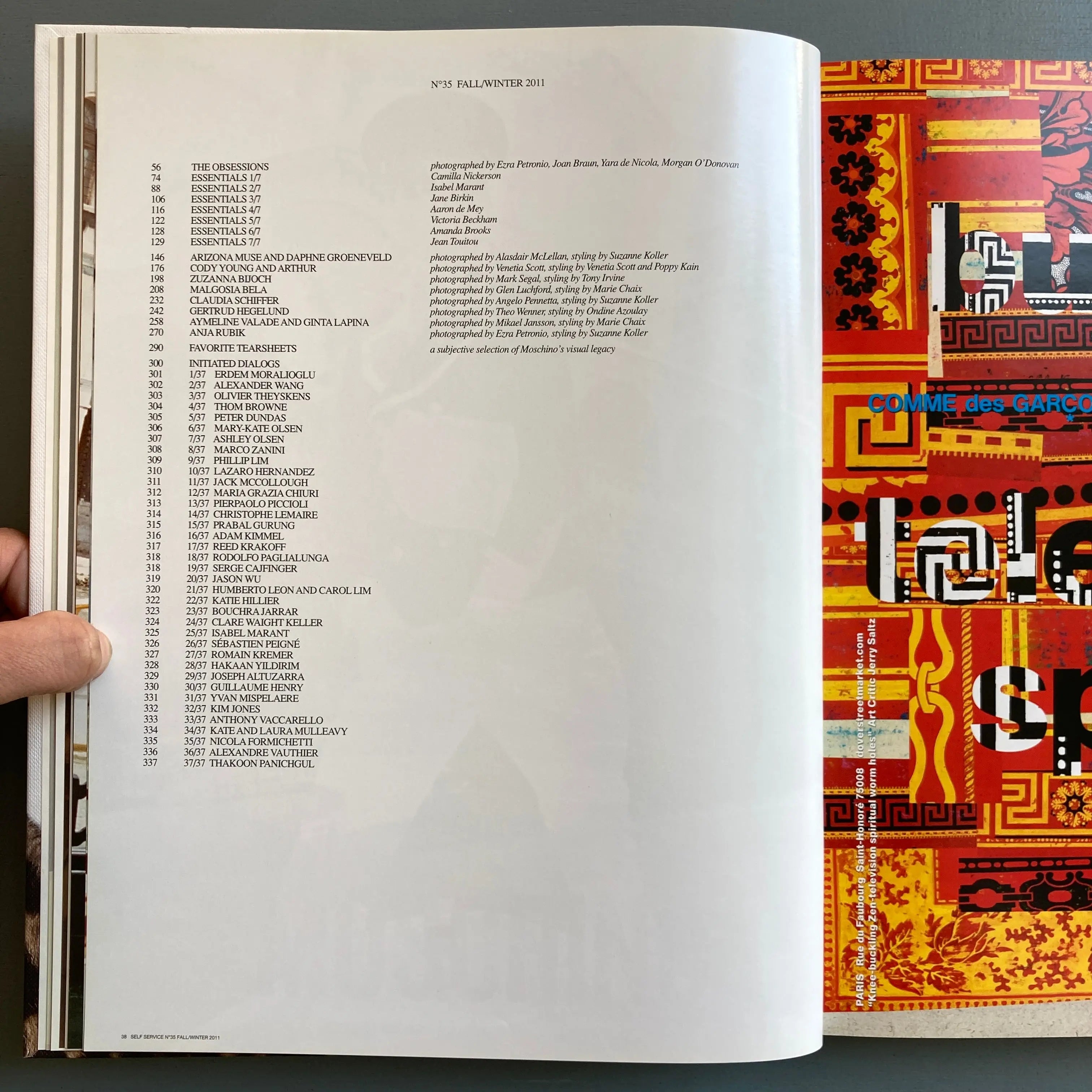 Self Service issue n°35 - Fall/Winter 2011 - Saint-Martin Bookshop