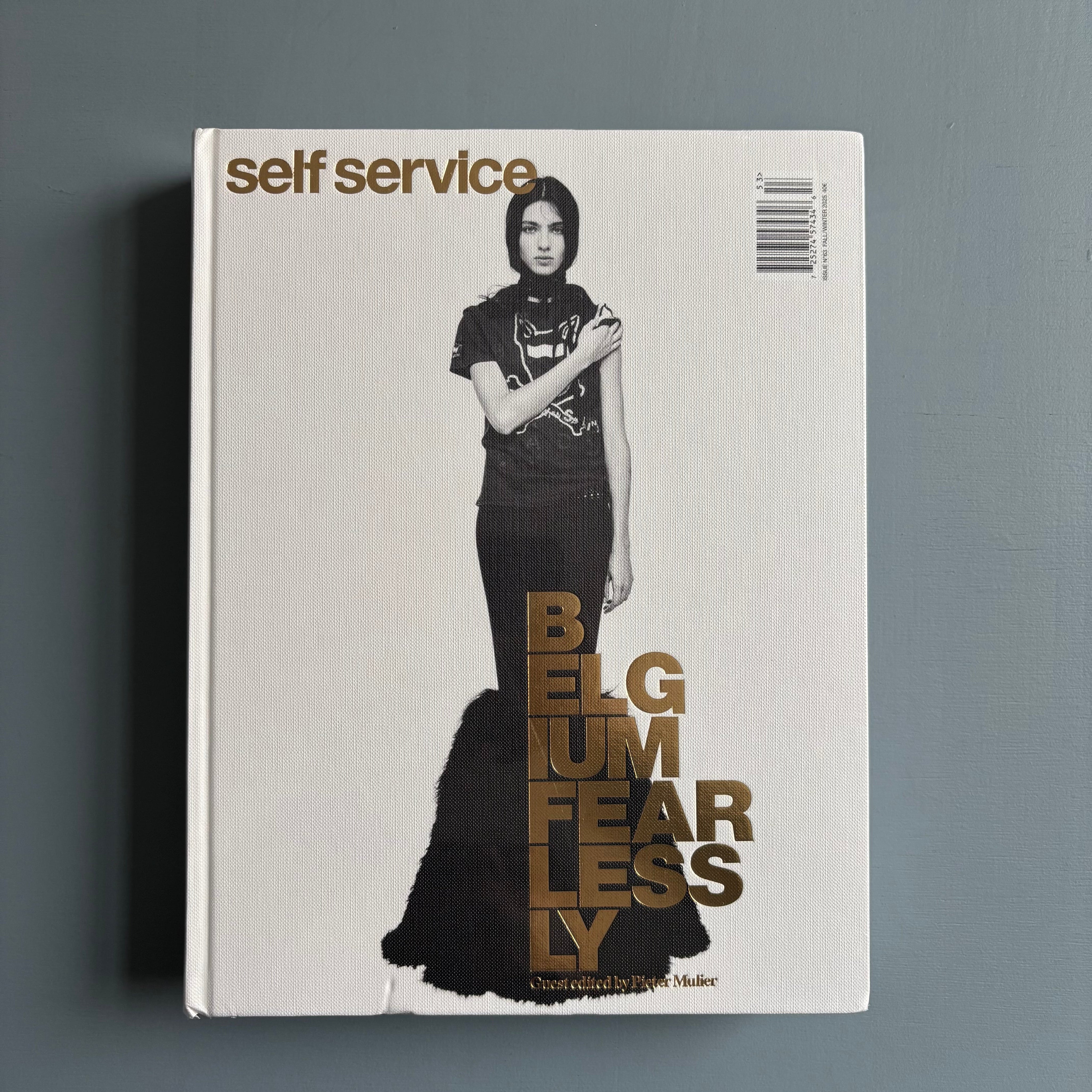 Self Service issue n°63 - Belgium Fearlessly - Fall/Winter 2025