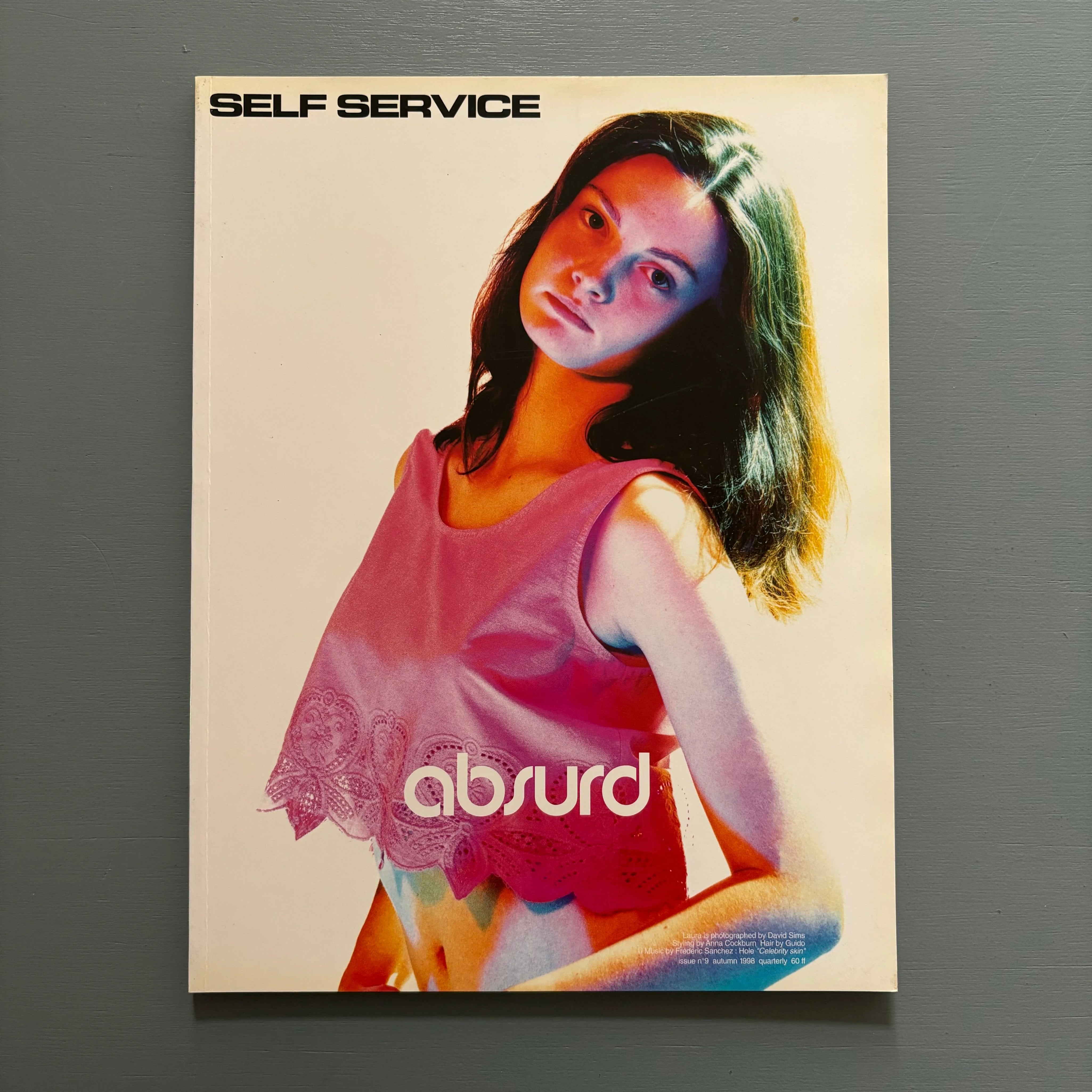 アート・デザイン・音楽 Self Service Magazine N. 9. 1998 Self service issue n°9 - Fall 1998 - Saint-Martin Bookshop