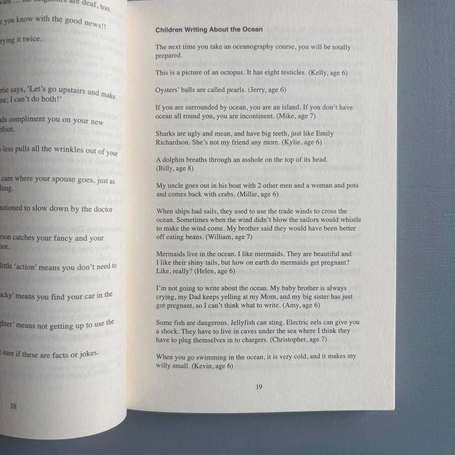 Seth Siegelaub - The Joke Book - Kunstverein Publishing 2017 - Saint-Martin Bookshop