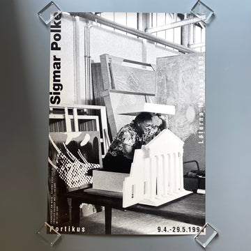 Sigmar Polke - Laterna Magica - Poster Exhibition Nr 57 Portikus 1994