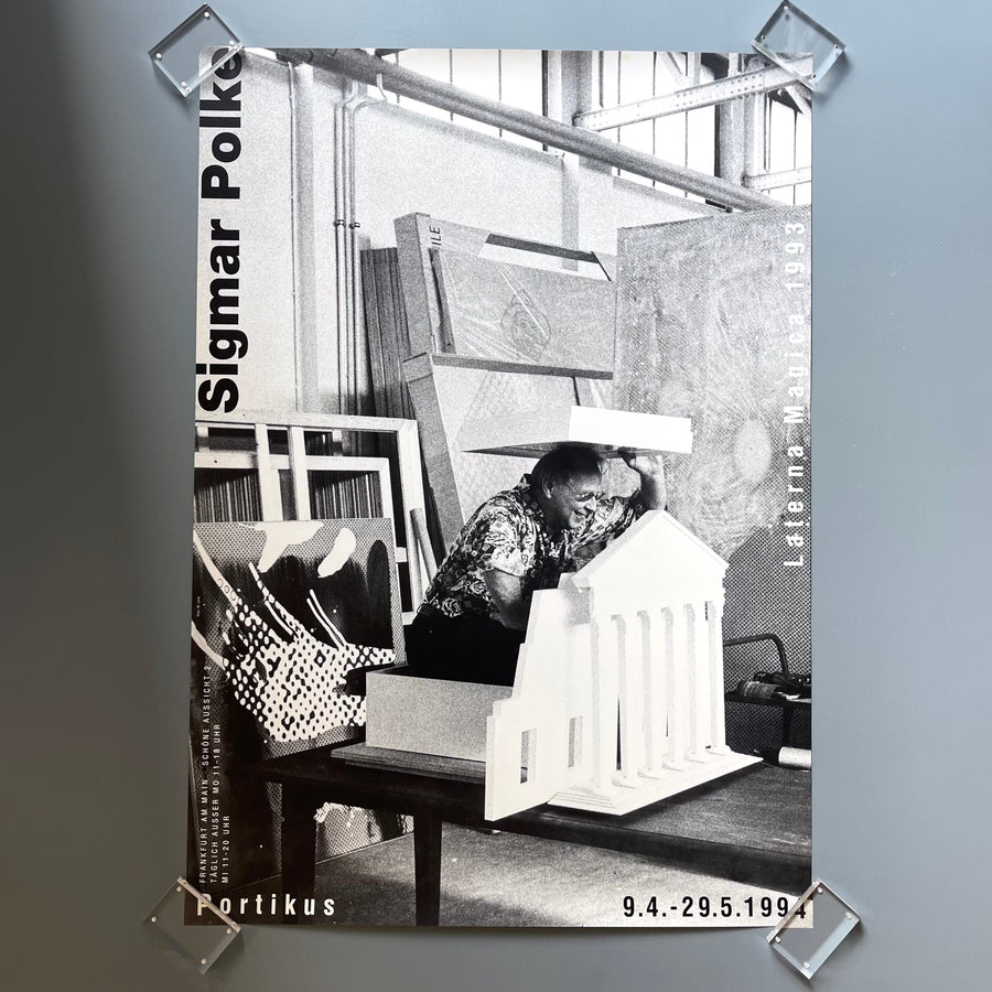 Sigmar Polke - Laterna Magica - Poster Exhibition Nr 57 Portikus 1994
