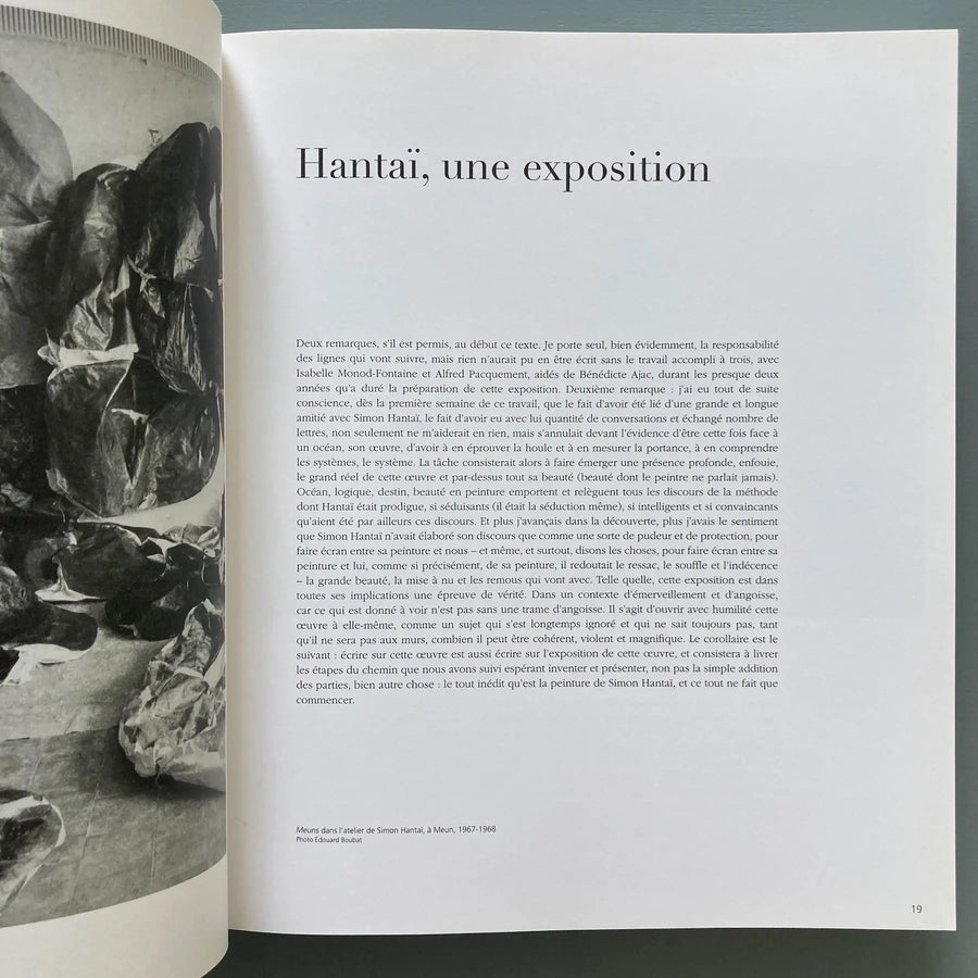 Simon Hantaï - Exhibition catalogue - Centre Pompidou 2013