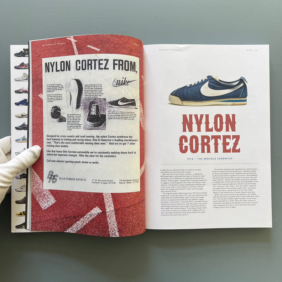 Sneaker Freaker x Nike - Genealogy of Innovation 1971-2014 - Saint-Martin Bookshop