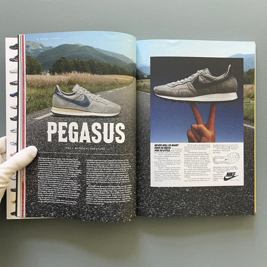 Sneaker Freaker x Nike - Genealogy of Innovation 1971-2014 - Saint-Martin Bookshop