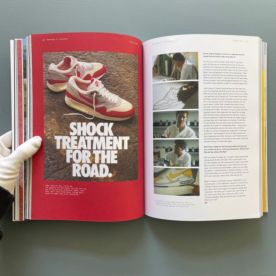 Sneaker Freaker x Nike - Genealogy of Innovation 1971-2014 - Saint-Martin Bookshop
