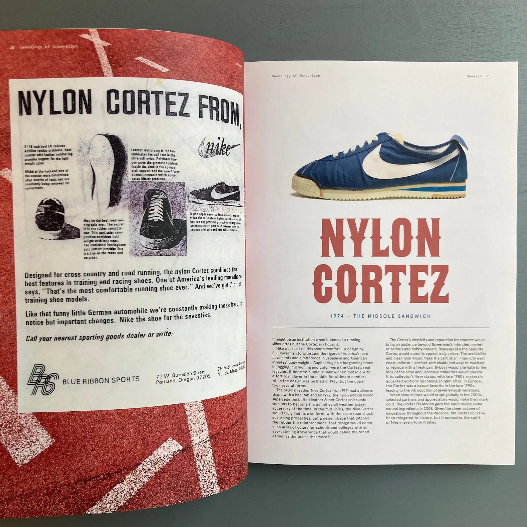 Sneaker Freaker x Nike - Genealogy of Innovation 1971-2014 - Saint ...