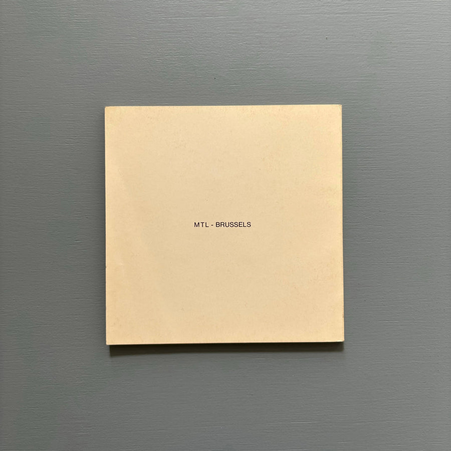 Sol Lewitt - Squares with sides and corners torn off - MTL 1974 - Saint-Martin Bookshop