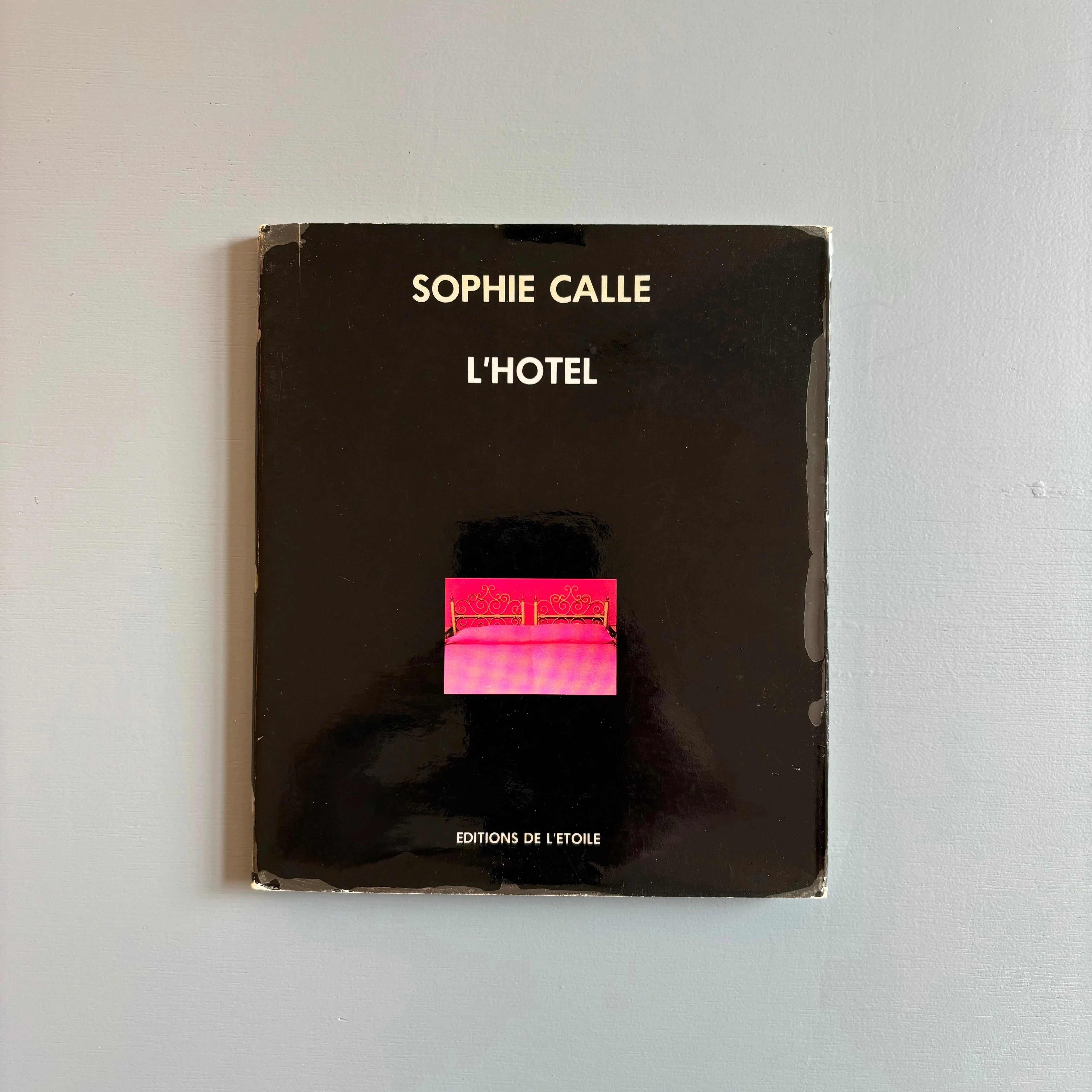 【希少本】Sophie Calle : L'Hotel ソフィ・カル Sophie Calle - L'hotel - Editions de l'étoile 1984 - Saint-Martin