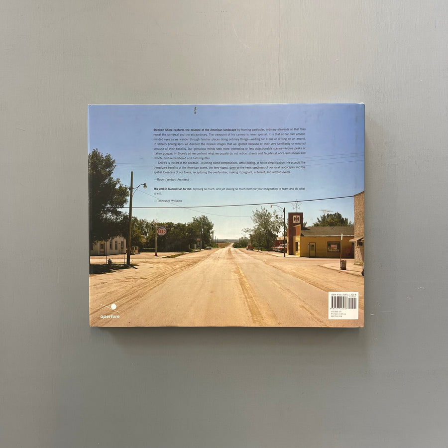 Stephen Shore (signed) - Uncommon Places - Aperture 2015 - Saint-Martin Bookshop
