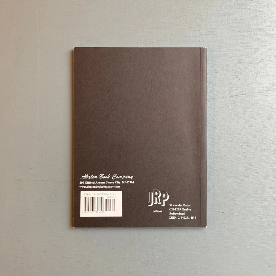 Steven Parrino - The No Texts (1979-2003) - JRP Editions 2003 - Saint-Martin Bookshop