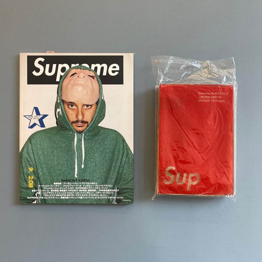 Supreme Book - A/W Vol 4 + Sticker + Tote bag - 2008 - Saint-Martin Bookshop