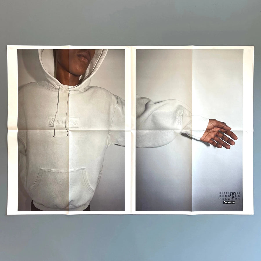 Supreme MM6 Margiela poster - Spring / Summer 2024 - Saint-Martin Bookshop
