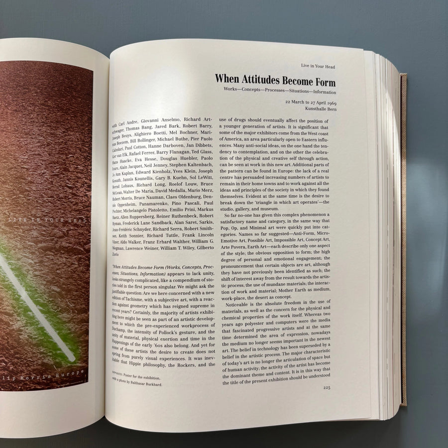 Szeemann with by through because towards despite - Voldemeer 2007 - Saint-Martin Bookshop