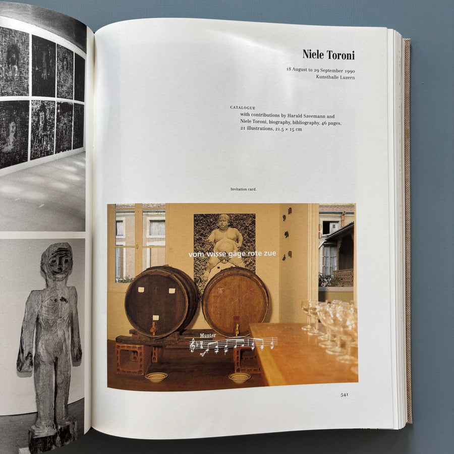 Szeemann with by through because towards despite - Voldemeer 2007 - Saint-Martin Bookshop