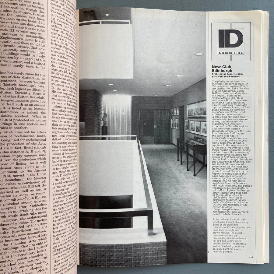 The Architectural Review #885 - Preservation and conservation - November 1970