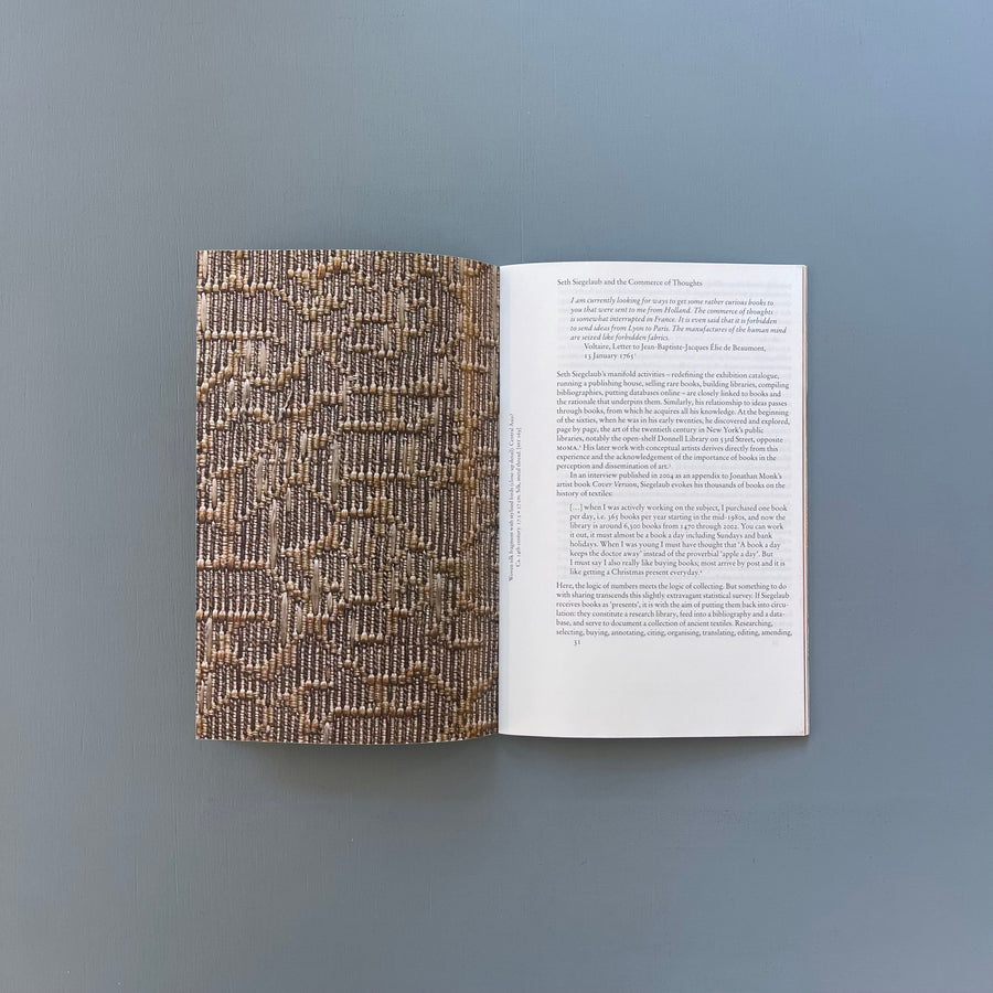 The Stuff That Matters, textiles collected by Seth Siegelaub for the CSROT - Raven Row 2012 - Saint-Martin Bookshop