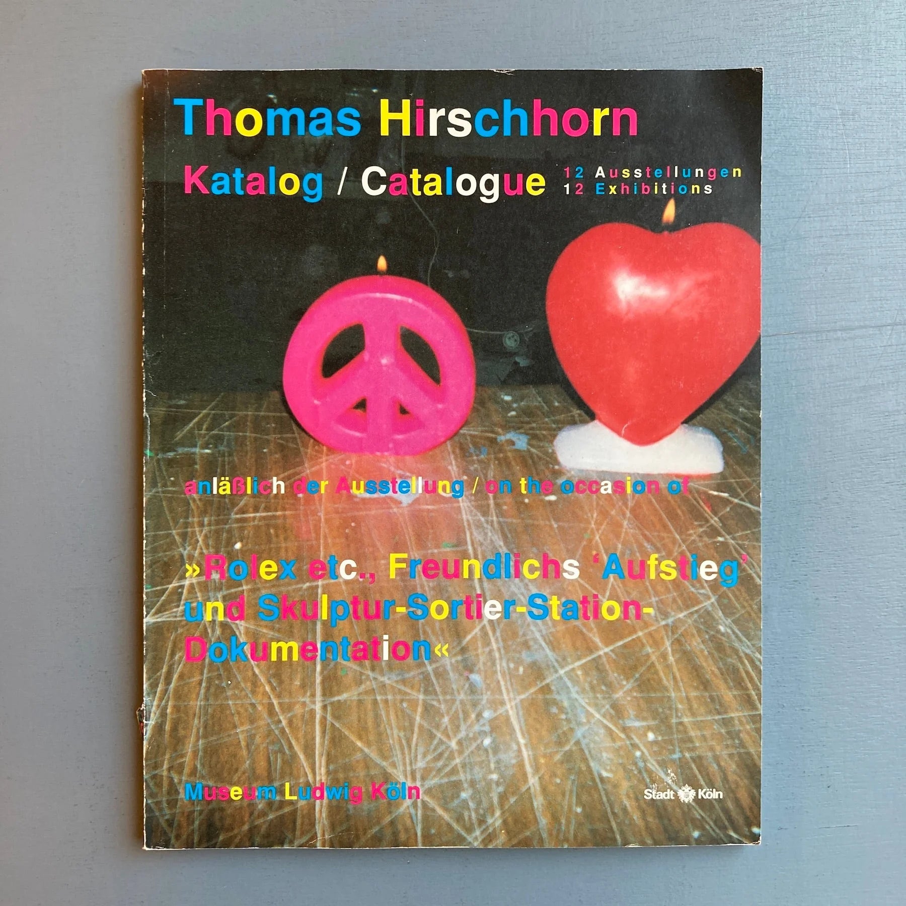 Thomas Hirschhorn Katalog 12 Ausstellungen12 Exhibitions Museum