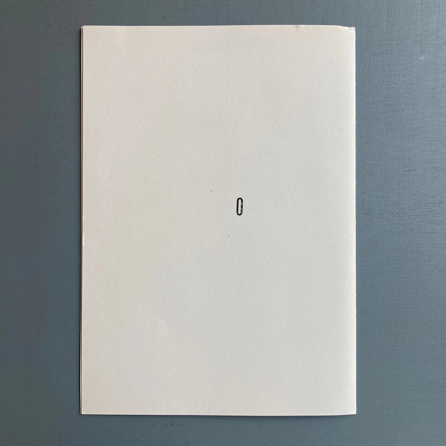 Tim Onderbeke - Floor for Pastiche - Self-published 2019 - Saint-Martin Bookshop