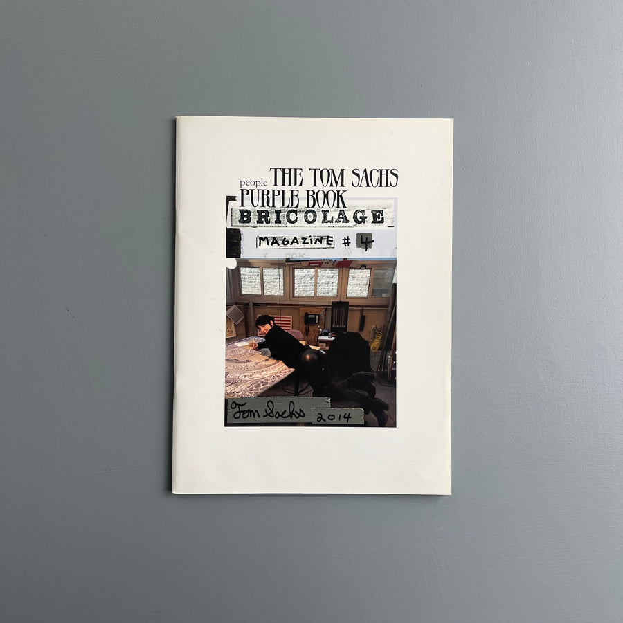 Tom Sachs - Bricolage - Purple Book 2014 - Saint-Martin Bookshop