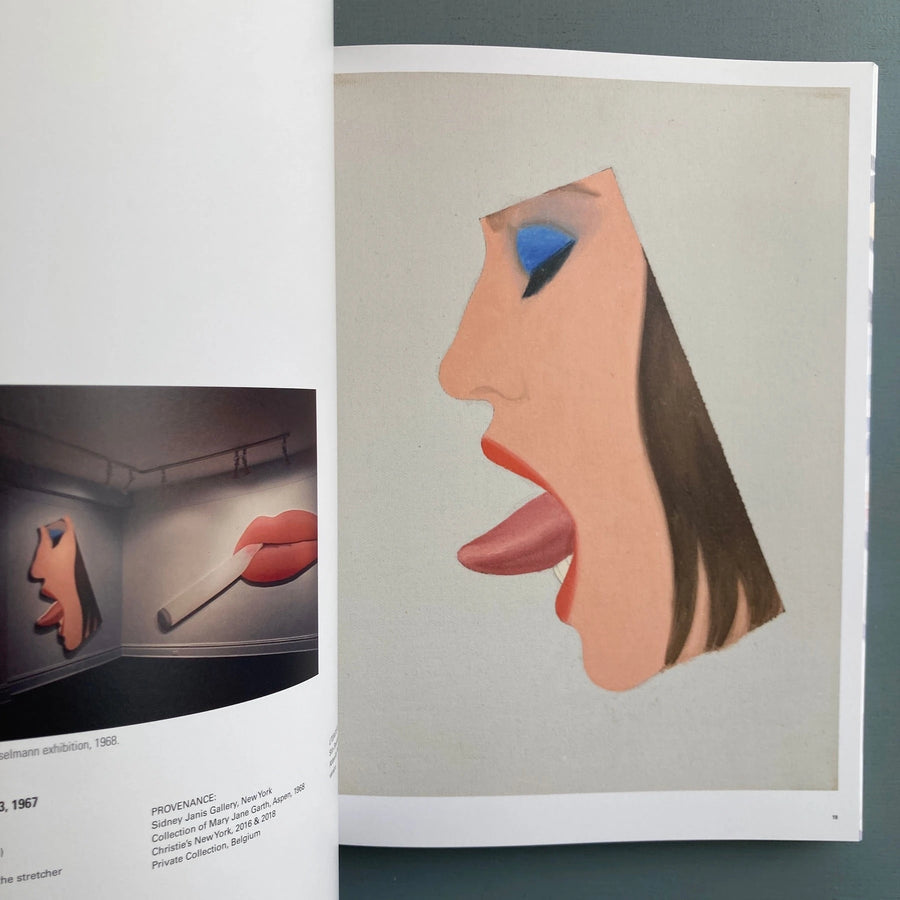 Tom Wesselmann: Passion in Steel, Paper and Canvas - Samuel Vanhoegaerden Gallery 2024 - Saint-Martin Bookshop