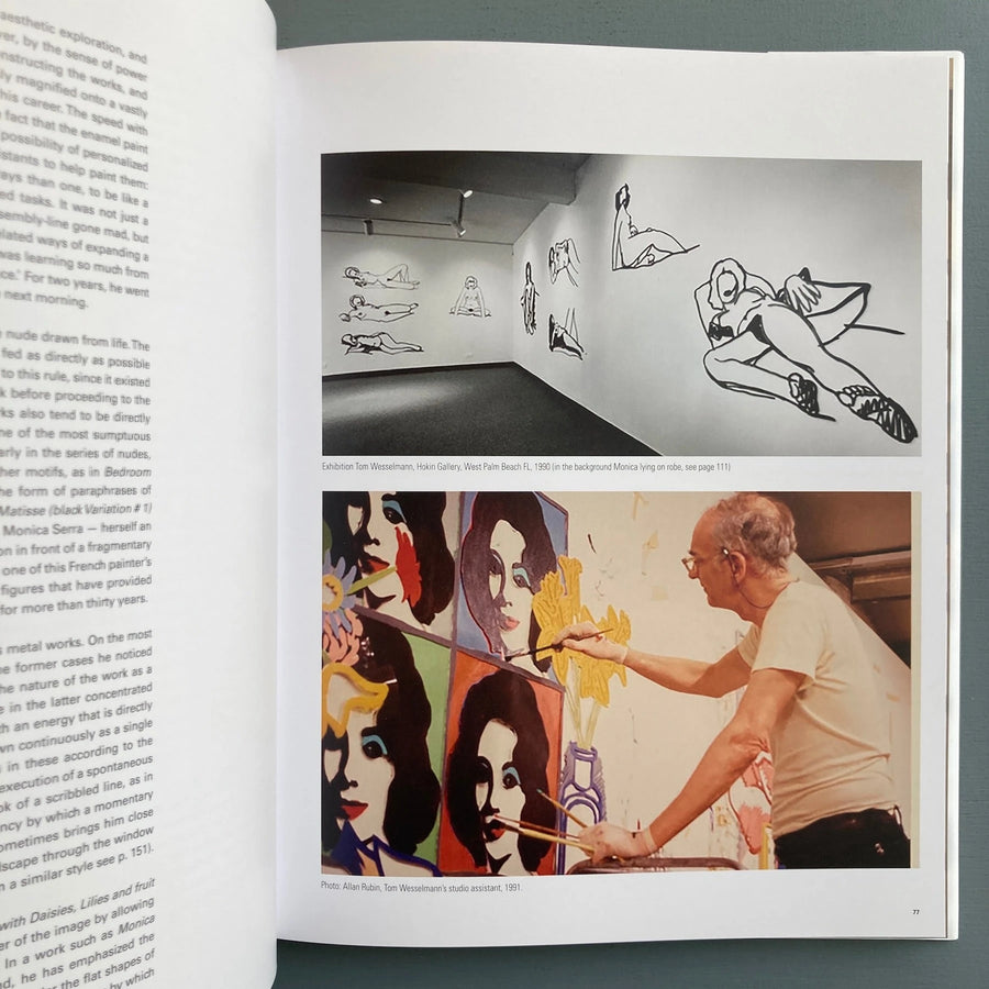 Tom Wesselmann: Passion in Steel, Paper and Canvas - Samuel Vanhoegaerden Gallery 2024 - Saint-Martin Bookshop