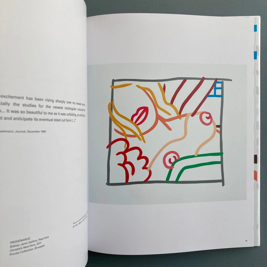 Tom Wesselmann: Passion in Steel, Paper and Canvas - Samuel Vanhoegaerden Gallery 2024 - Saint-Martin Bookshop