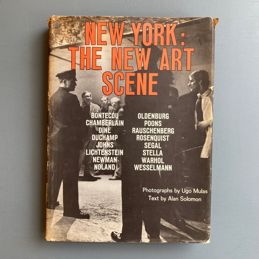 Ugo Mulas - New York, the new art scene - Holt Rinehart Winston 1967 - Saint-Martin Bookshop