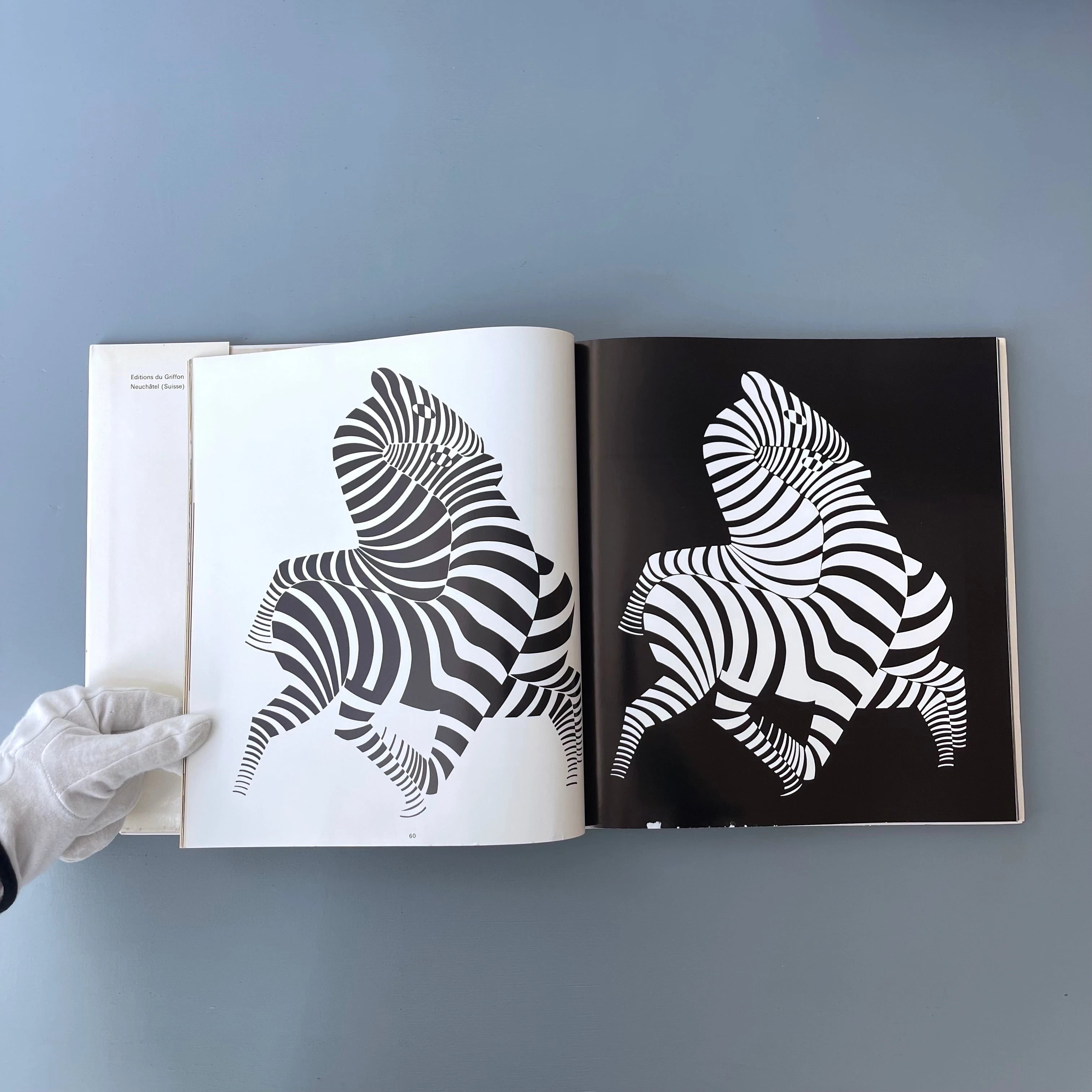 VASARELY 3 洋書 アート資料 Vasarely - Volume 3 - Edition du Griffon 1974 - Saint-Martin Bookshop