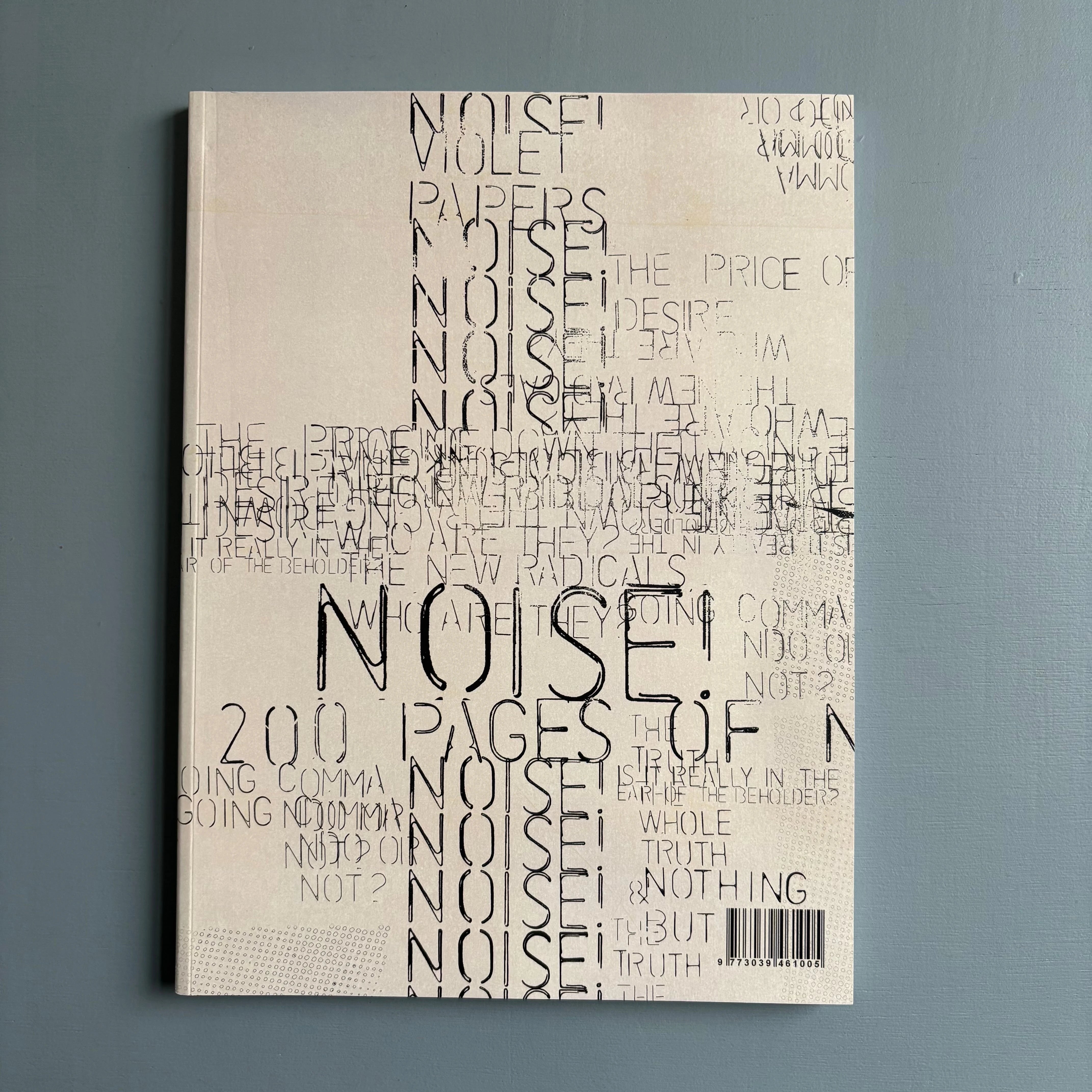 Violet Papers - The NO!SE Issue - Lara Violeta 2025 - Saint-Martin Bookshop