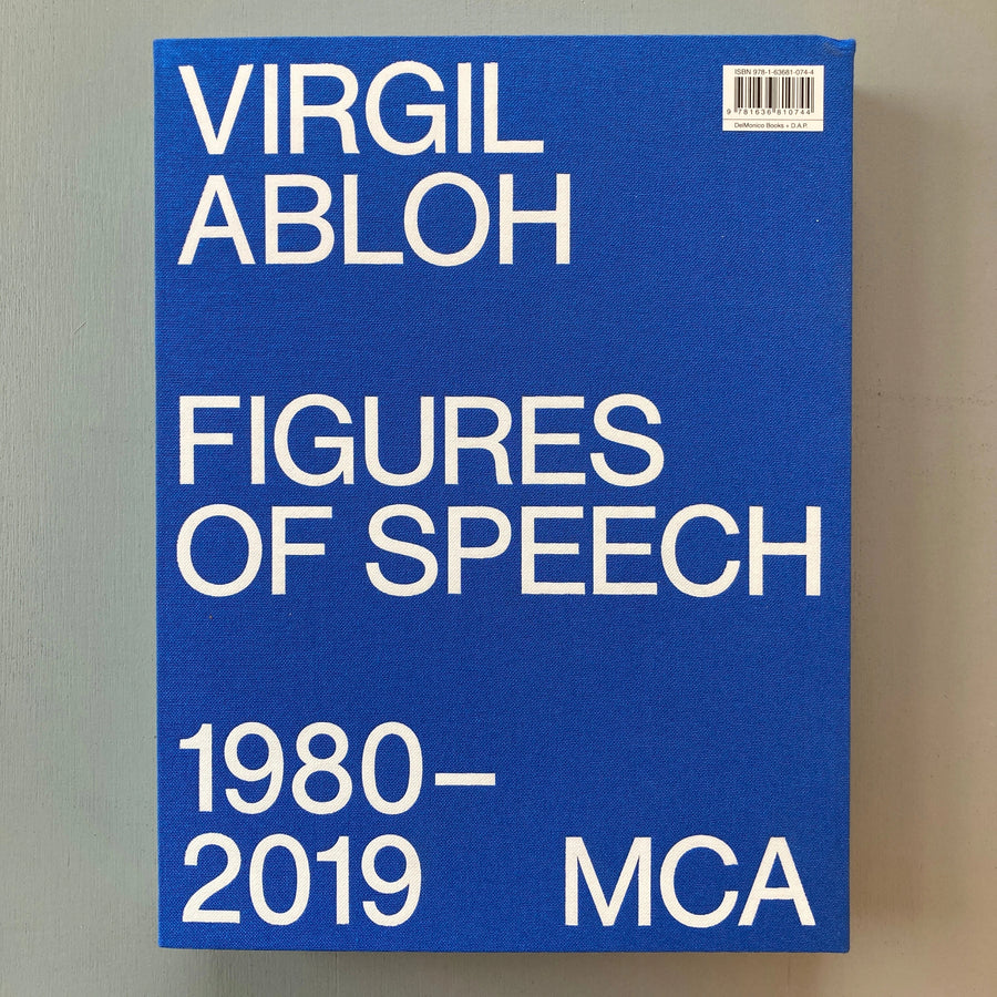 Virgil Abloh Figures of Speech ARTBOOK  D.A.P. 2022 Catalog Books  Exhibition Catalogues 9781636810744