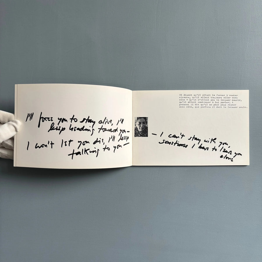 Vito Acconci (signed) - Pulse (for my mother) (pour sa mère) - Multiplicata 1973