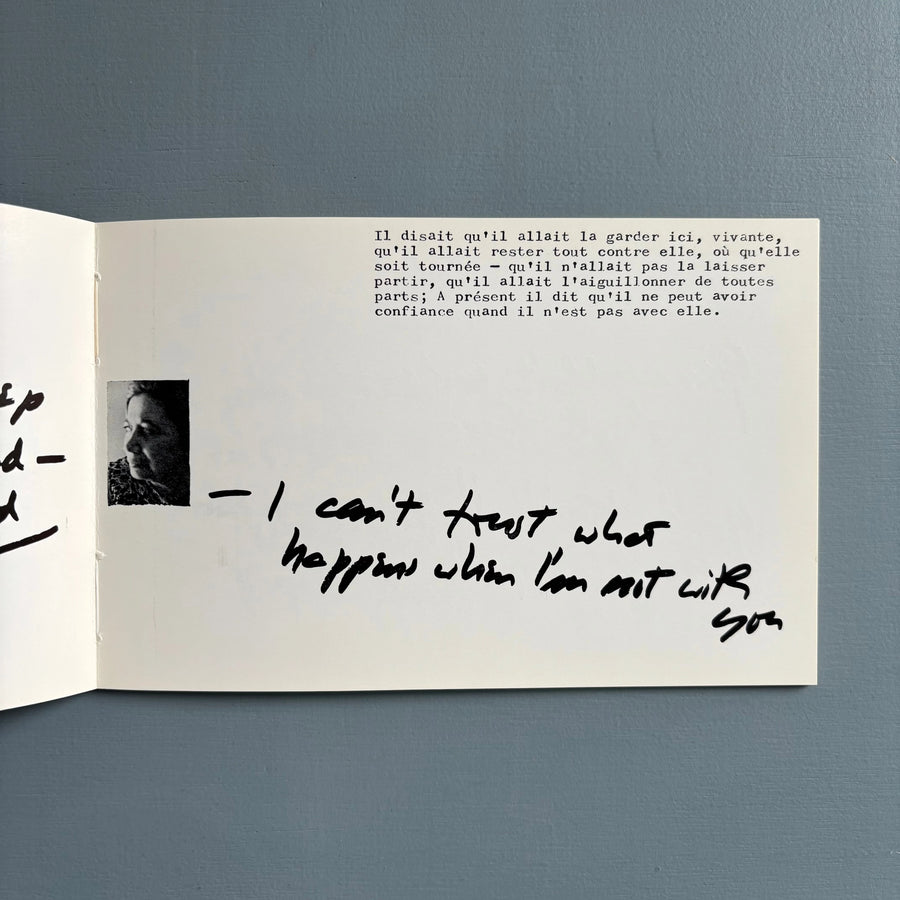 Vito Acconci (signed) - Pulse (for my mother) (pour sa mère) - Multiplicata 1973