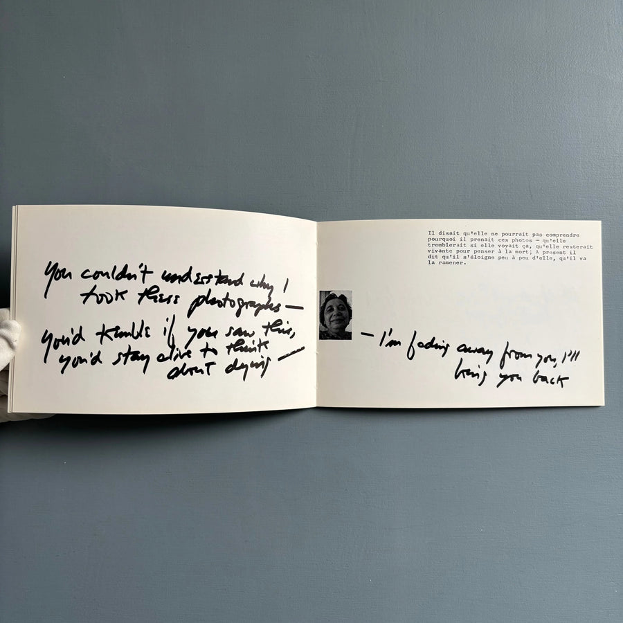 Vito Acconci (signed) - Pulse (for my mother) (pour sa mère) - Multiplicata 1973