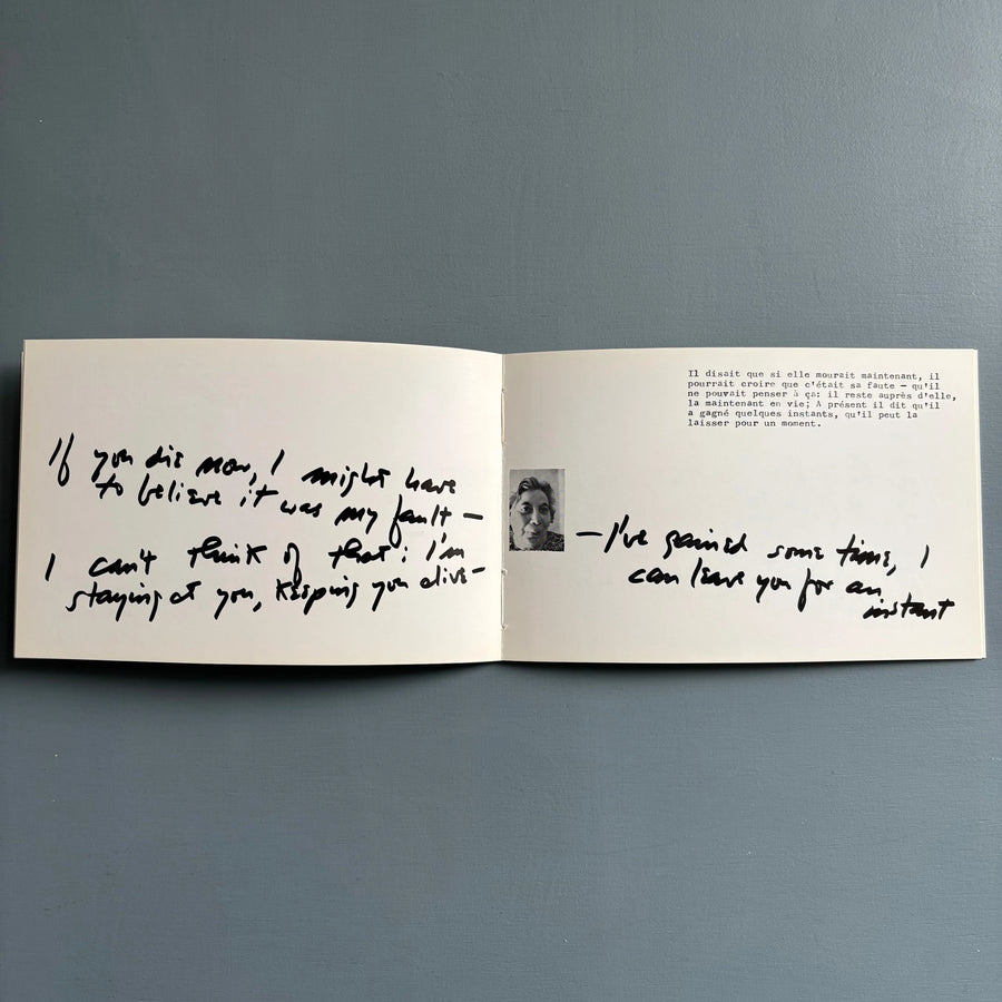 Vito Acconci (signed) - Pulse (for my mother) (pour sa mère) - Multiplicata 1973