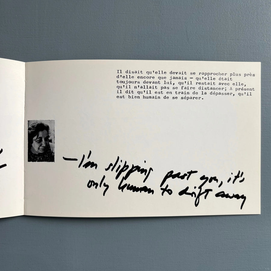 Vito Acconci (signed) - Pulse (for my mother) (pour sa mère) - Multiplicata 1973