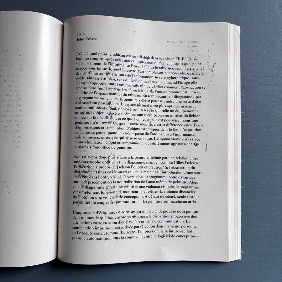 Wade Guyton - Black Paintings - JRP Ringier 2011 - Saint-Martin Bookshop