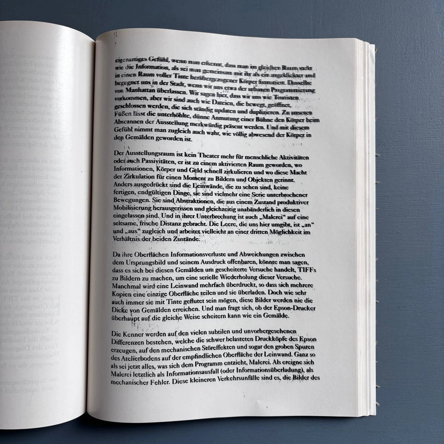 Wade Guyton - Black Paintings - JRP Ringier 2011 - Saint-Martin Bookshop