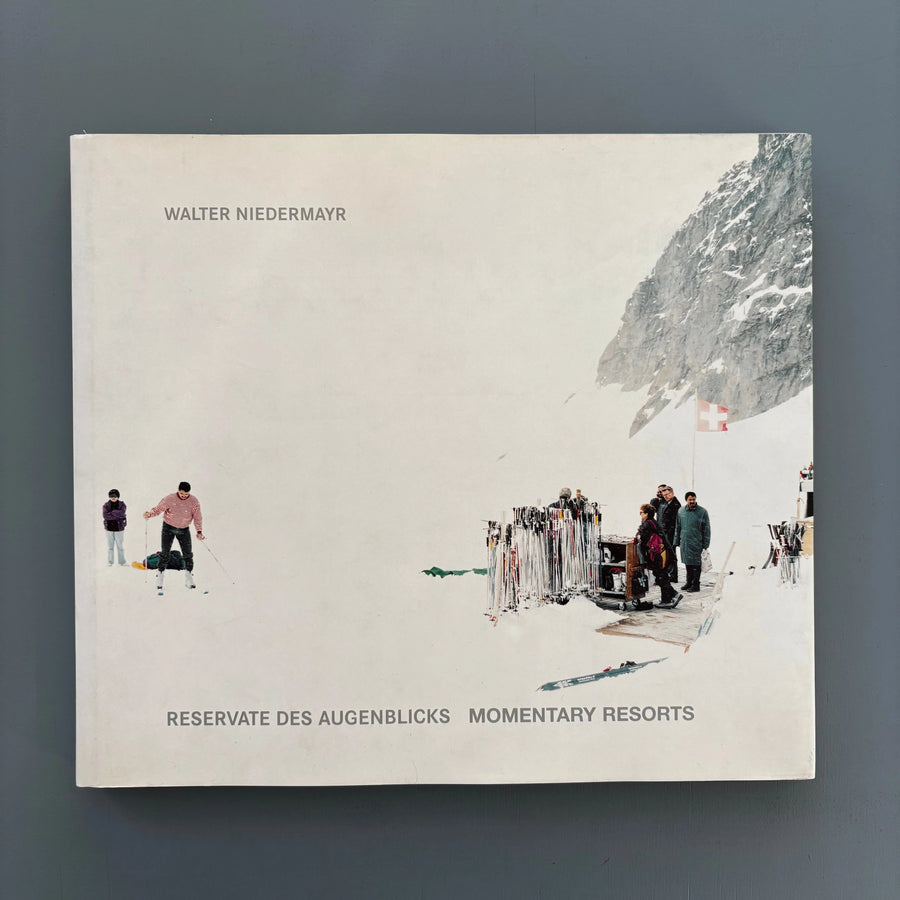 Walter Niedermayr - Reservate des Augenblicks / Momentary Resorts - Cantz 1998 - Saint-Martin Bookshop