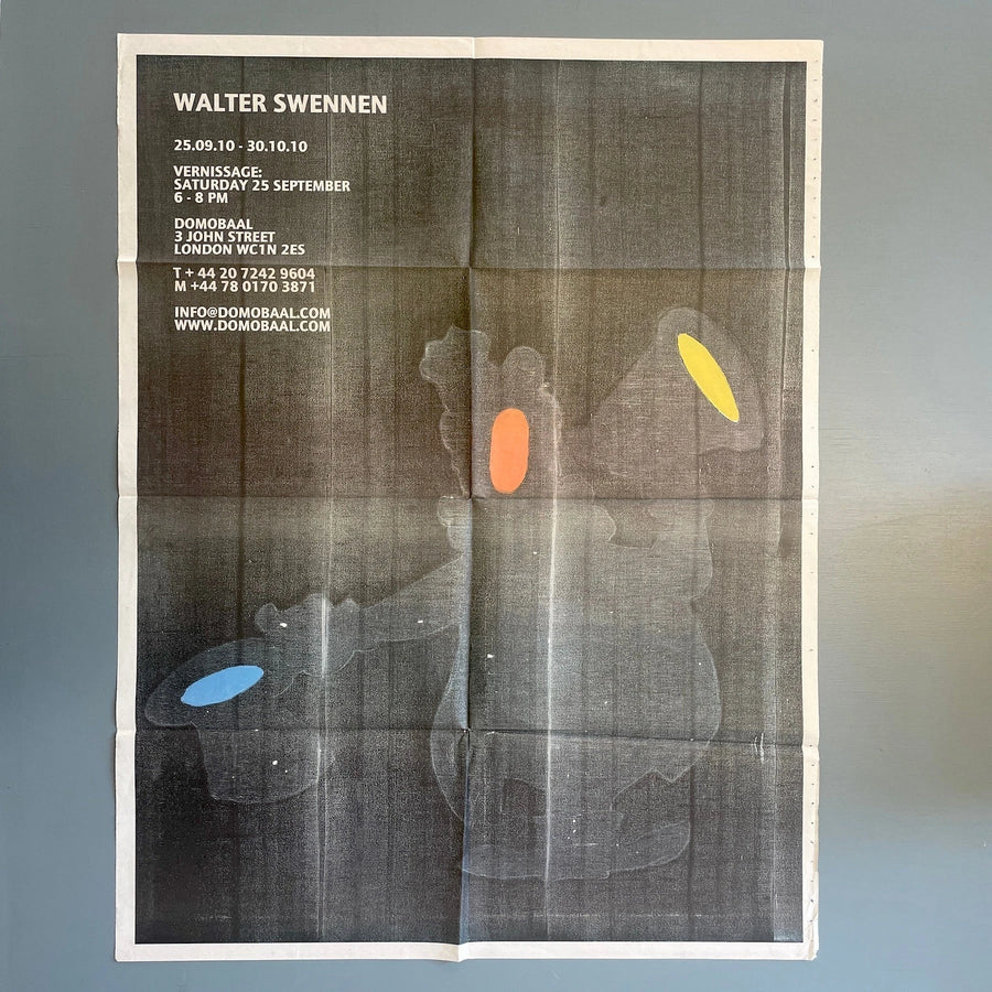Walter Swennen - Exhibition (poster) - Domobaal editions 2010