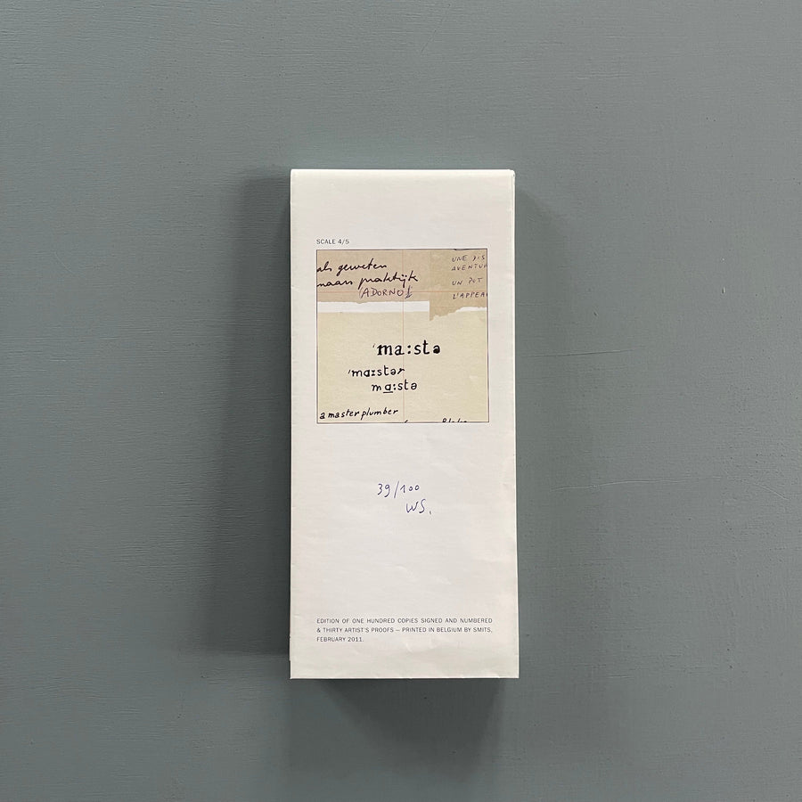 Walter Swennen - I am afraid I told a lie (map) - Gevaert Editions 2011