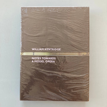 William Kentridge - Notes towards a model opera - UCCA / König Books 2015 Saint-Martin Bookshop