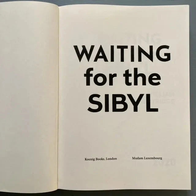 William Kentridge - Waiting for the Sibyl - Koenig Books 2020 - Saint-Martin Bookshop