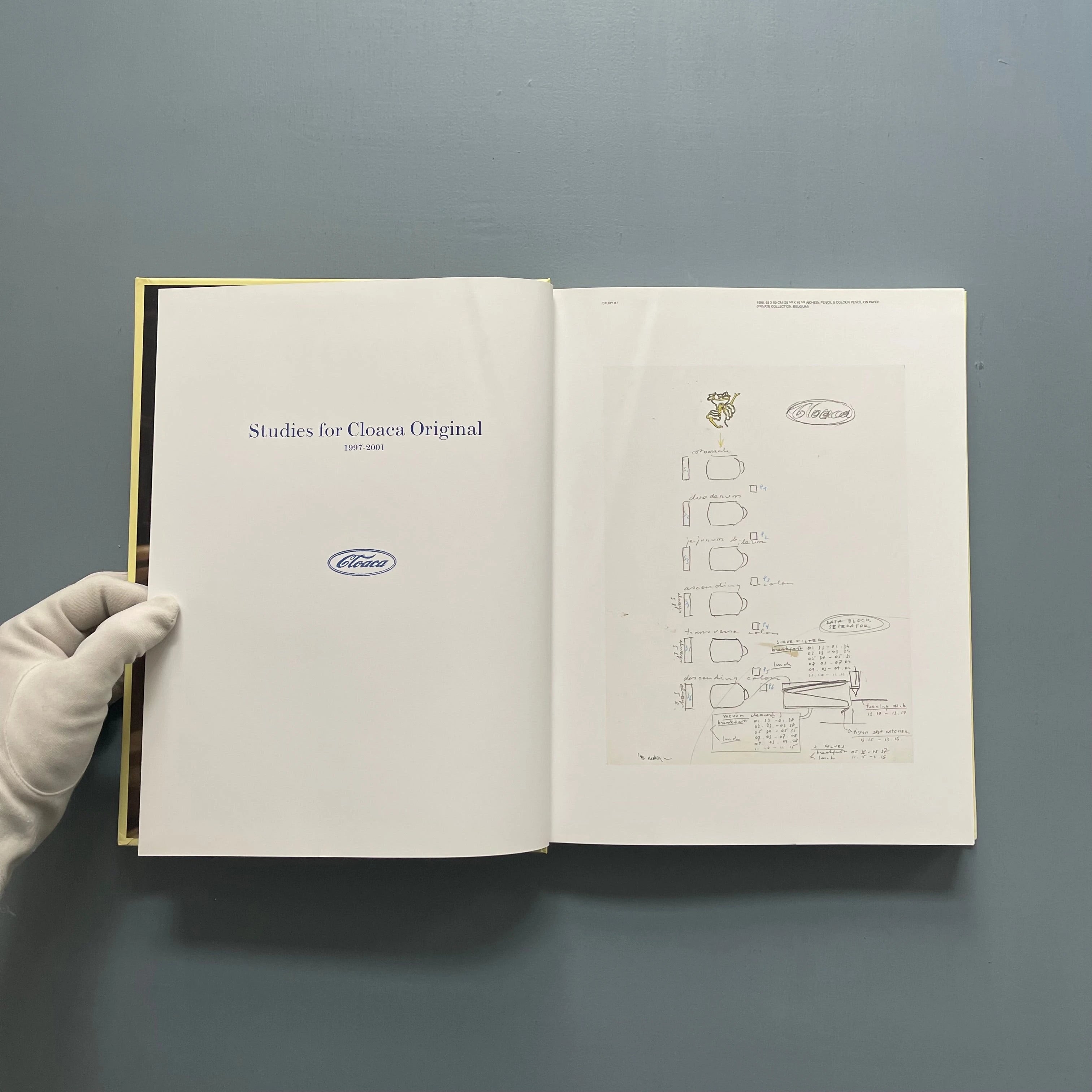 Wim Delvoye - Studies for Cloaca, 2 Volumes (1997-2010) - - Saint
