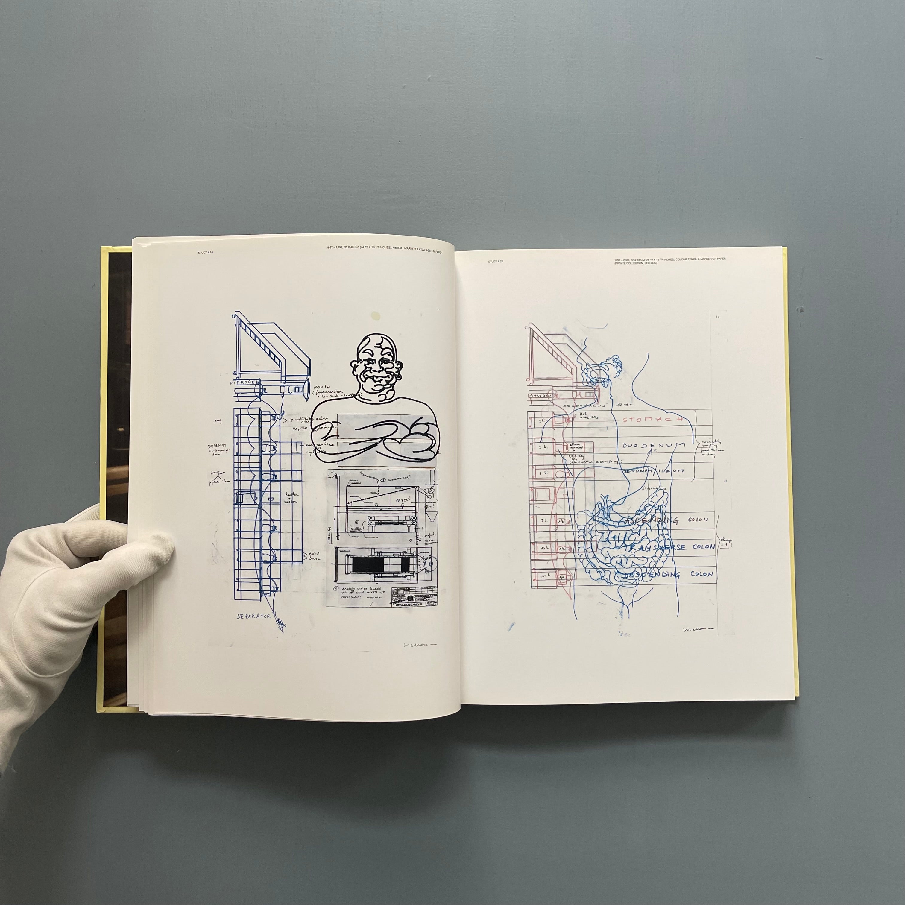Wim Delvoye - Studies for Cloaca, 2 Volumes (1997-2010) - - Saint