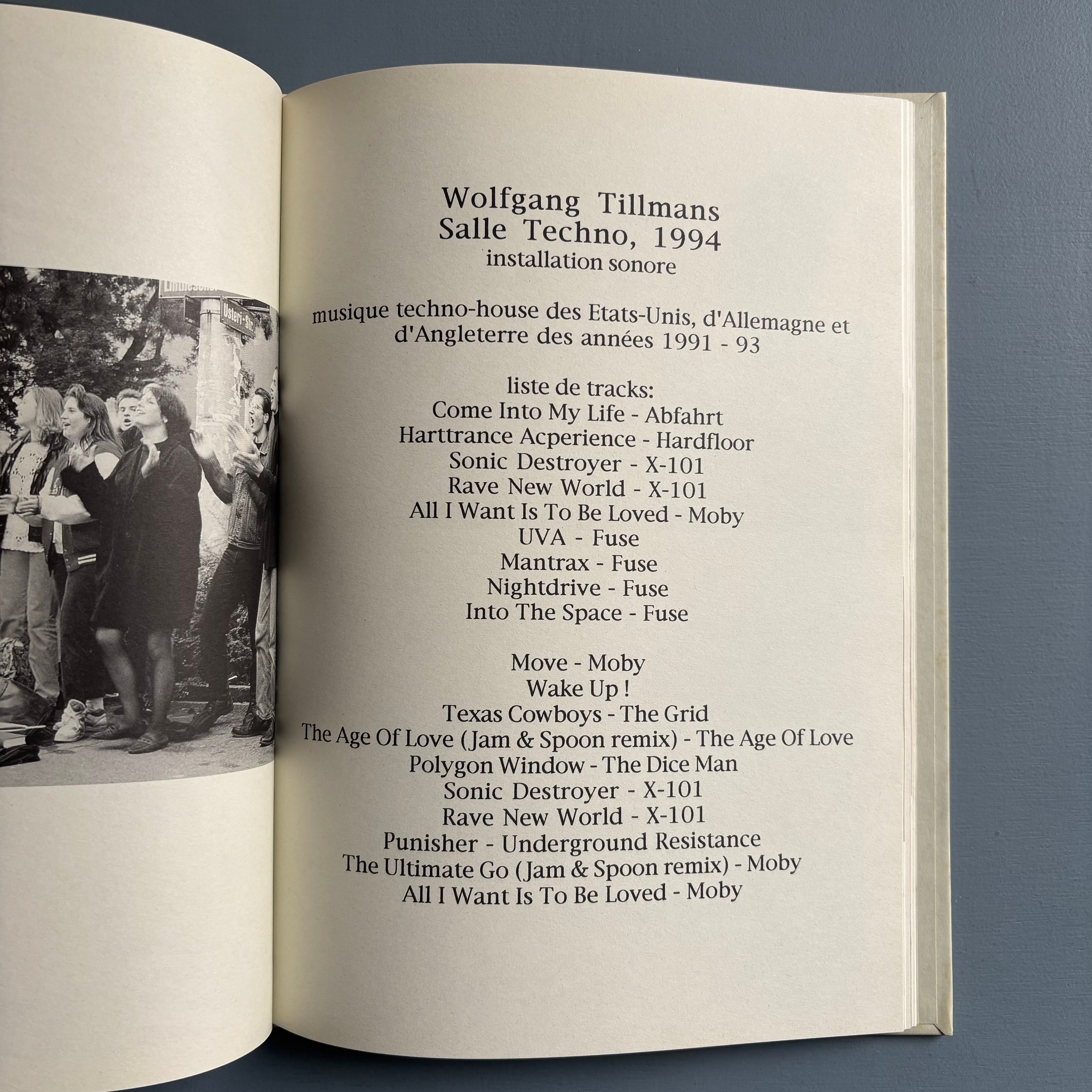 Wolfgang Tillmans - Kunsthalle Zurich - JRP Ringier 2008 - Saint